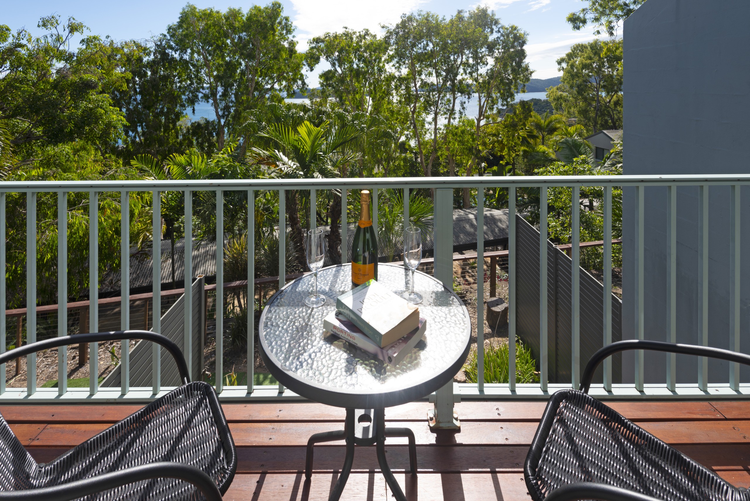 Sunset Waters Bed View